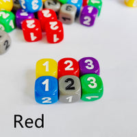 Color Digital Dice Teaching Children's Game Computing Teaching Aids