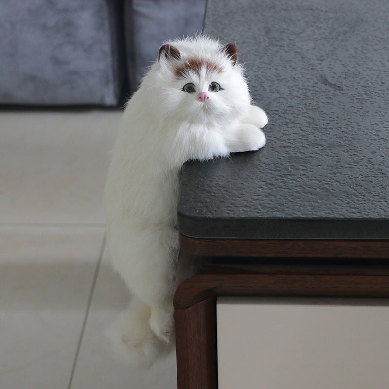 Simulation Cat, Exquisite TV Hanging Cat Home Accessories
