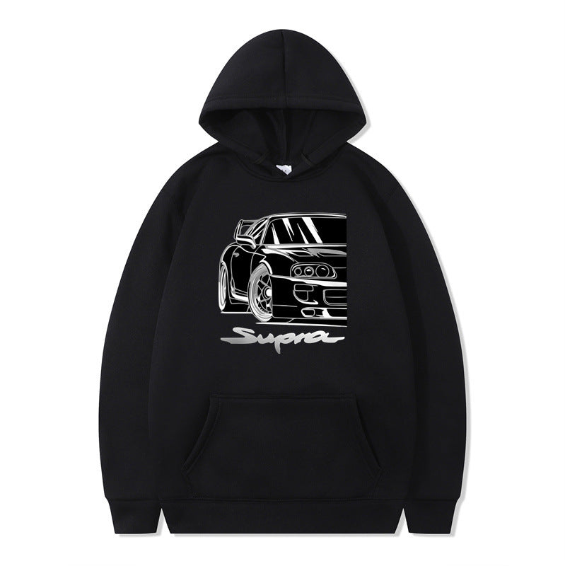 Sweater D Head Text Sun Man Men's And Women's Hoodies