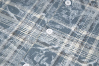 Fashion Personality Plaid Shirt Summer Men