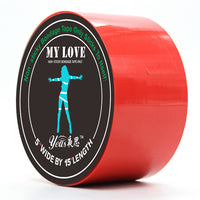 Electrostatic Adhesive Tape Binding Strap For Torture Devices