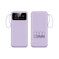 Built-in Cable Multi-port Wired Charging Power Bank