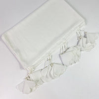 Women's Casual Pearl Chiffon Love Flower Pattern Accessories Baotou Scarf