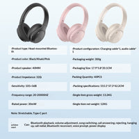 New ANC Active Noise-canceling Over-ear Headphones