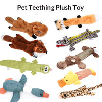 Dog Chew Toy Pet Plush Squeaky Paper Toy