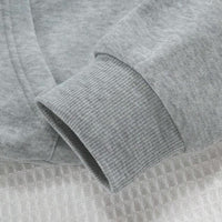 Rose And Letter Print Hoodie Casual Sweatshirt Men And Women