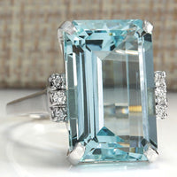 Stylish And Exquisite Citrine Engagement Ring For Women