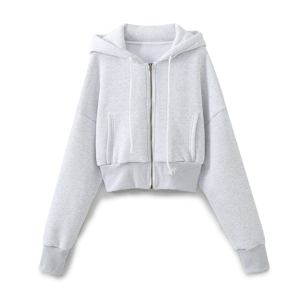 Women's Clothing Short Sport Cardigan Sweater Running Pants Suit