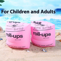 Personality Couple Kids Swimming Arm Floats