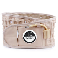 Belt Support Care Health Back Relief Waist Lumbar Traction Backache Heat Therapy