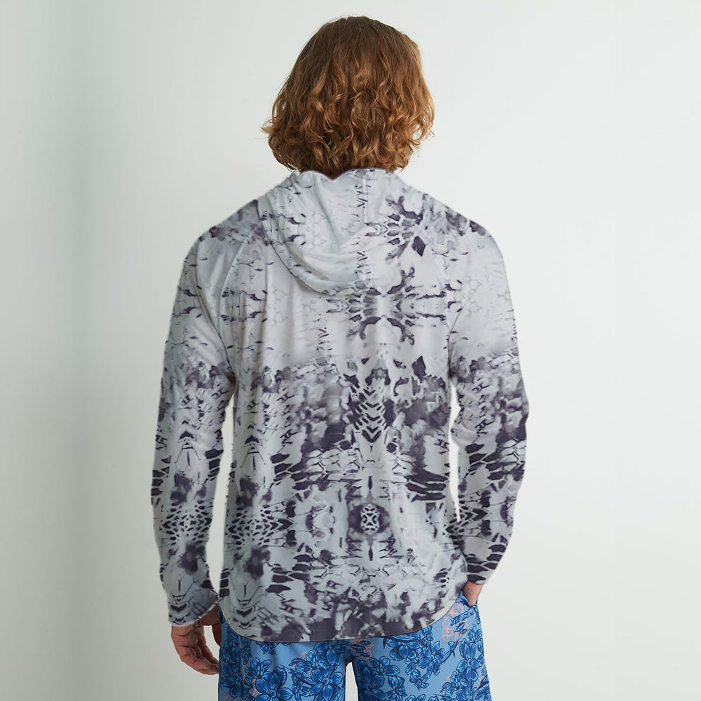 Fishing Hoodie UPF 50 Anti UV Sailing Shirt Surfing Face Cover Neck Summer Men Long Sleeve Hunting Jersey Camisa De Pesca Performance Fish Gear Beach Tops Wear Climbing Uniform Angling