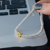 Womens Minimalist Triangular Cheese-style Bracelet