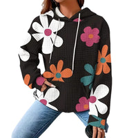 Hooded Sweatshirt Digital Printing Casual Women's Hooded Sweatshirt