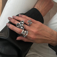 Stylish Metal Layered Mixed Bracelet For Women