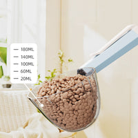 Pet Food Spoon Dog Cat Food Spoon With Clip Hygienic Feeding For Dogs And Cats Universal Cat Food Spoon Cross-border