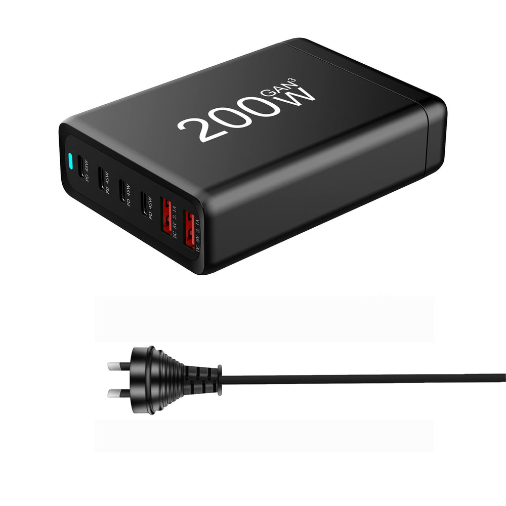 200W High Power Gallium Nitride GaN Charger