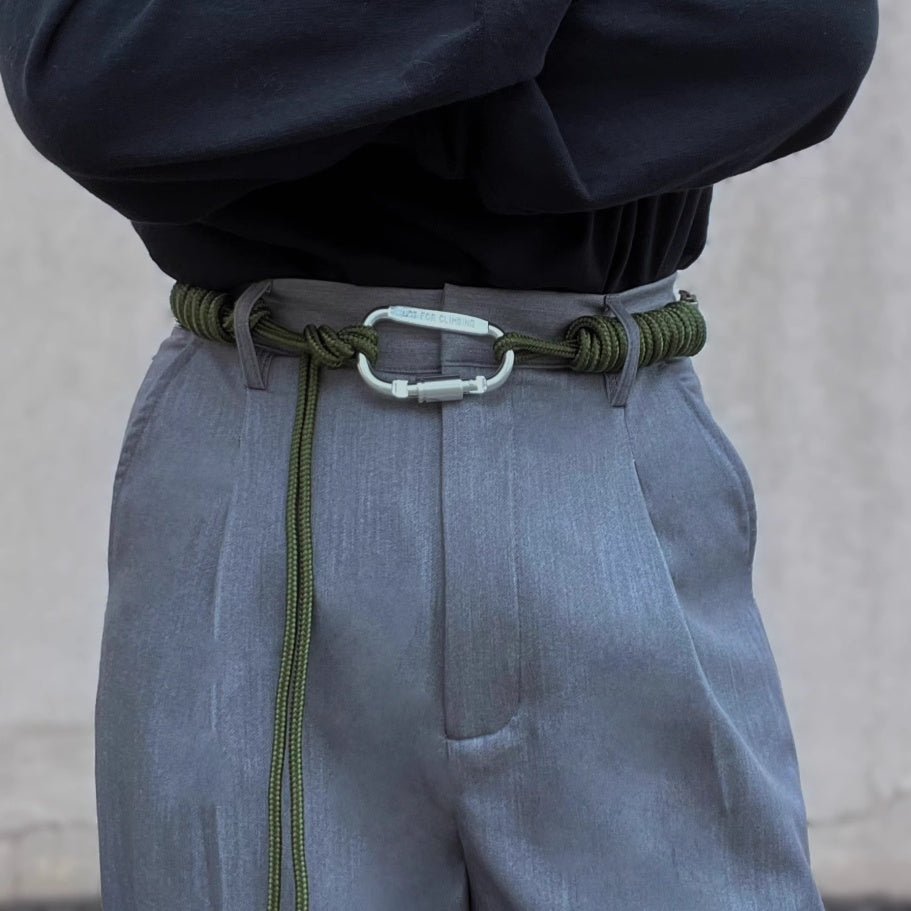 Metal Braided Belt Adjustable Hip Hop Fashion Unisex Waist Chain Belt
