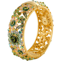Womens Diamond-encrusted Full-circle Bracelet