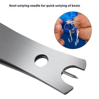 Stainless Steel Wire Clamp Sea Fishing Rock Fishing Barrel Swivel Fishing Gadgets