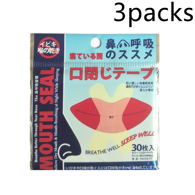 Anti Snoring Mouth Tape Sleep Strip Better Nose Breathing Improved Nighttime Sleeping Less Mouth Breathing Health Care