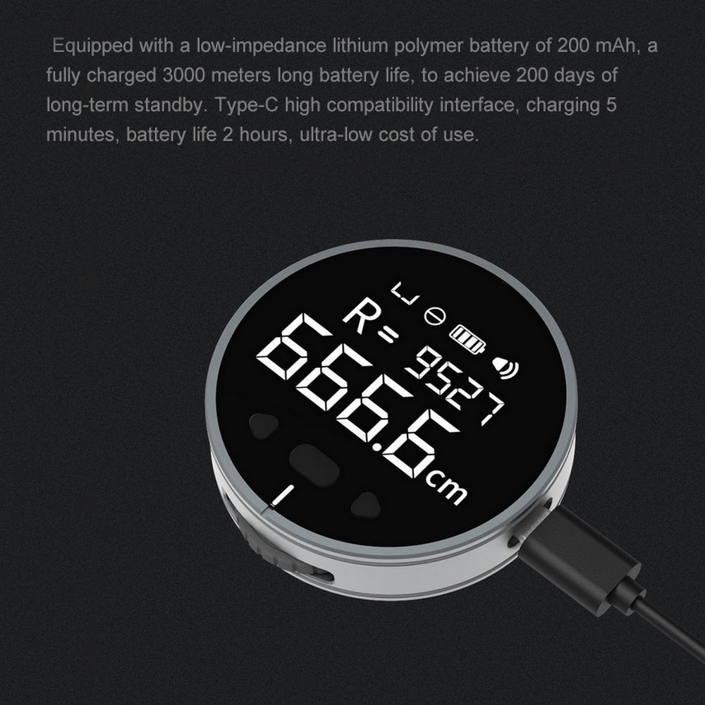 Digital LCD Distance Measuring Tape | High Precision Electronic Ruler