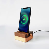 Wooden Mobile Phone Charging Base