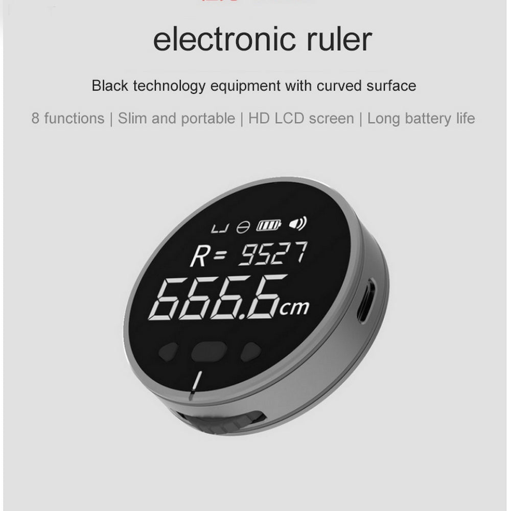 Digital LCD Distance Measuring Tape | High Precision Electronic Ruler