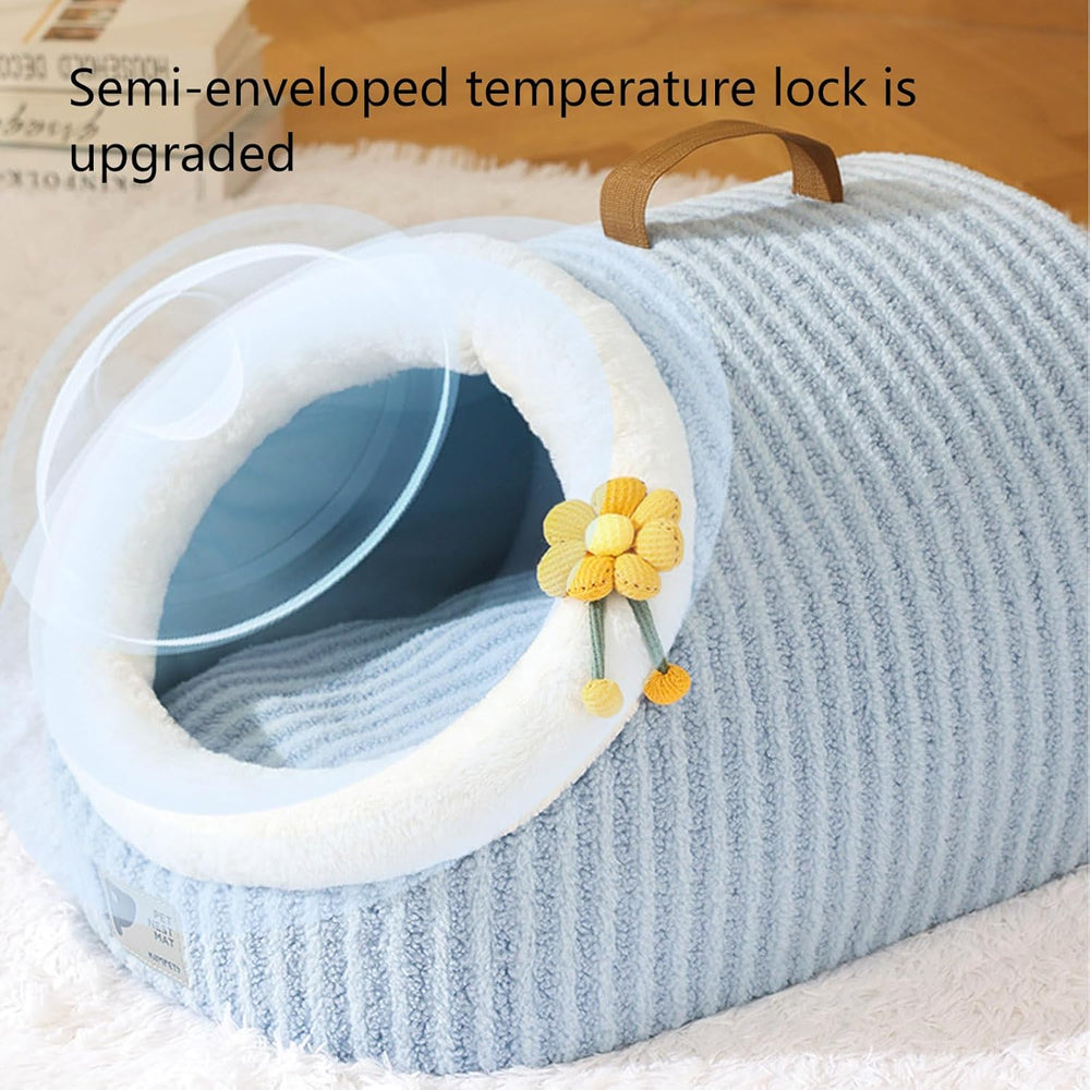 4pcs Cute Cat Cute Pet Series Beds 1 Bed Sheet 1 Bed Sheet And 2 Pillowcases Bedding, Suitable For All Seasons