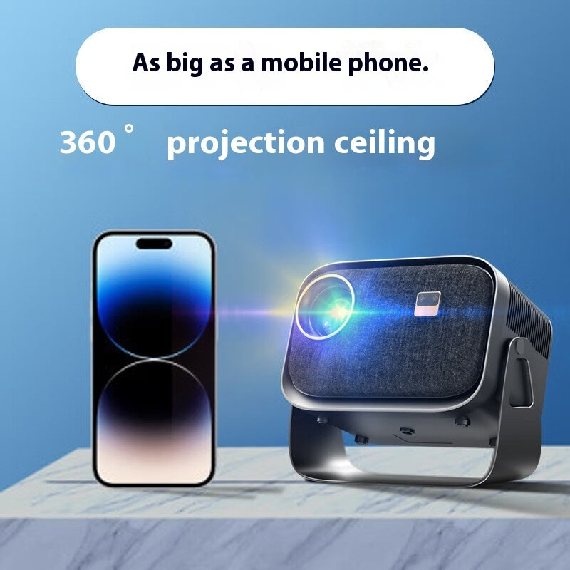4K Smart Home Theater Mobile Phone Projection Screen Portable
