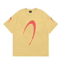 Fashion Letter Cotton T-shirt Summer Men