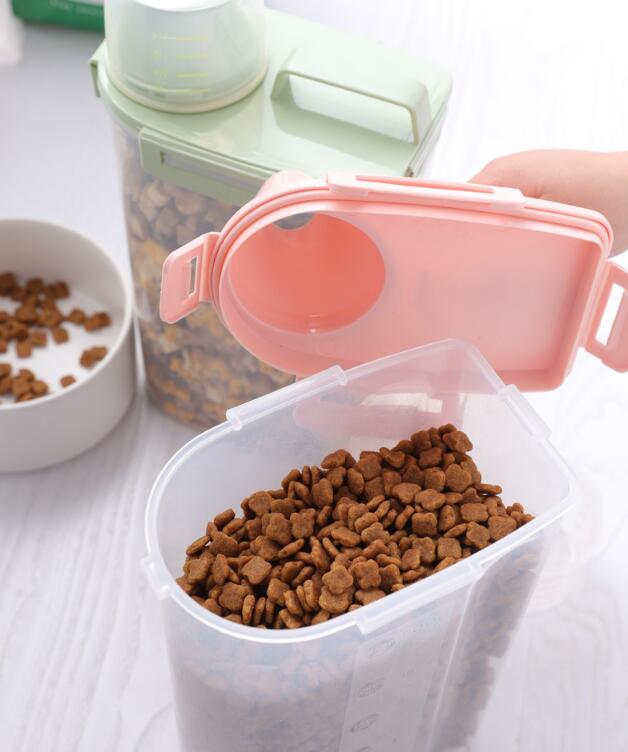 Pet Food Storage Barrel Sealed Moisture-proof Sealed Tank Box