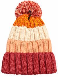 Women's  Waterproof Striped Knit Winter Beanie  (Delivery 3-5 Days Only For UK)